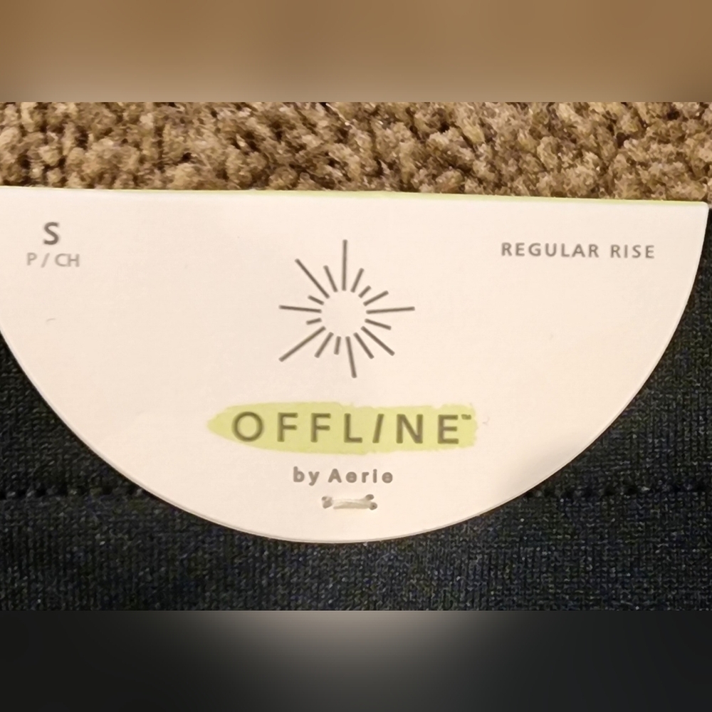 Women's Aerie Black Leggings NWT - Picture 3 of 5